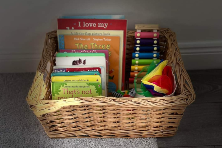 Educational toys basket